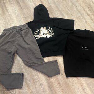 Young LA hoodie, Joggers and crewneck All Size Medium
